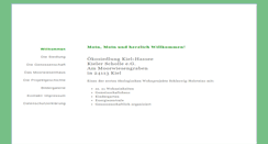 Desktop Screenshot of kieler-scholle.de