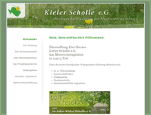 Tablet Screenshot of kieler-scholle.de
